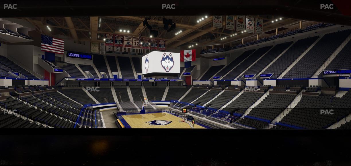 PeoplesBank Arena - Section 123 Seat View