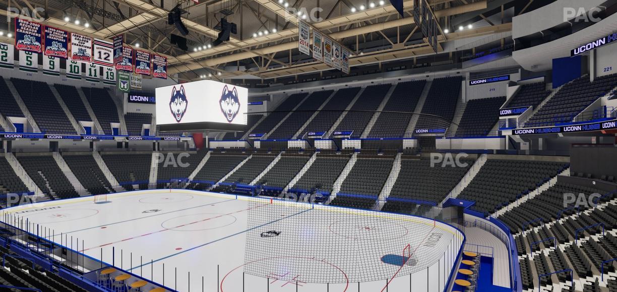 PeoplesBank Arena - Section 124 Seat View