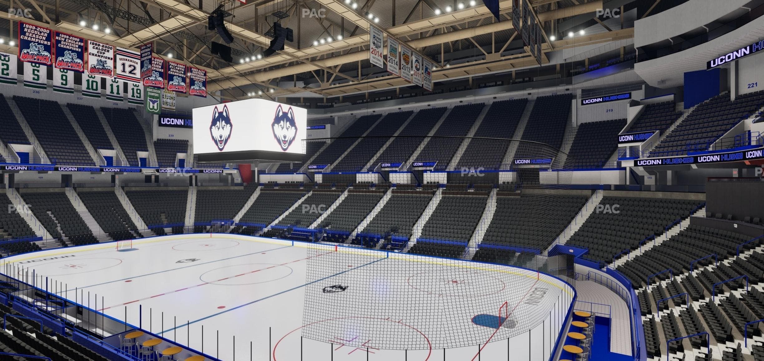 PeoplesBank Arena - Section 124 Seat View