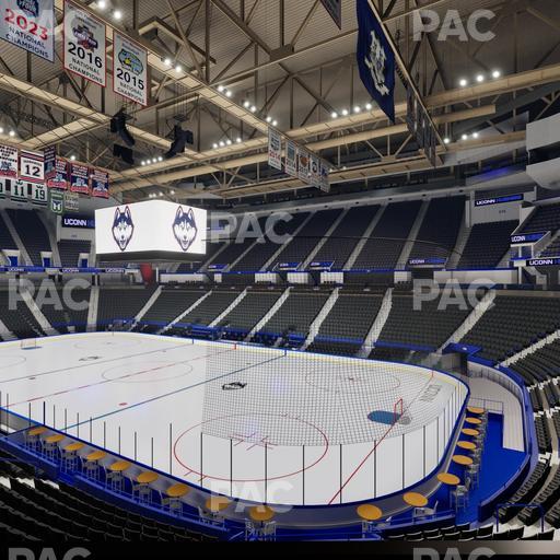 PeoplesBank Arena - Section 124 Seat View