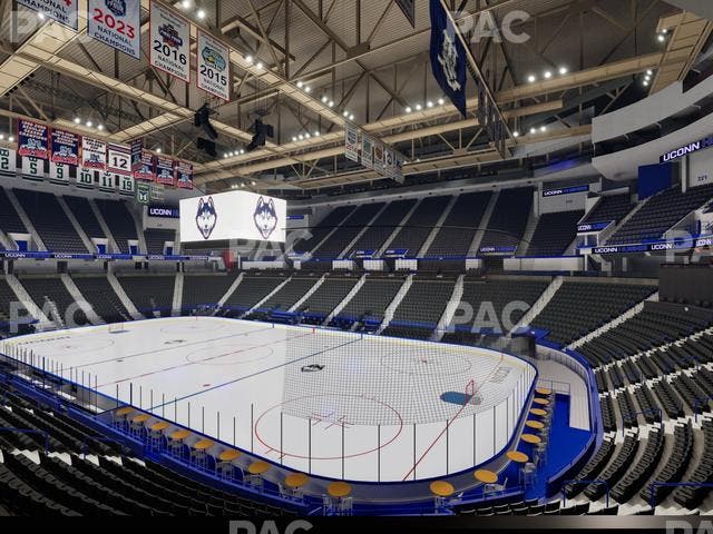 PeoplesBank Arena - Section 124 Seat View