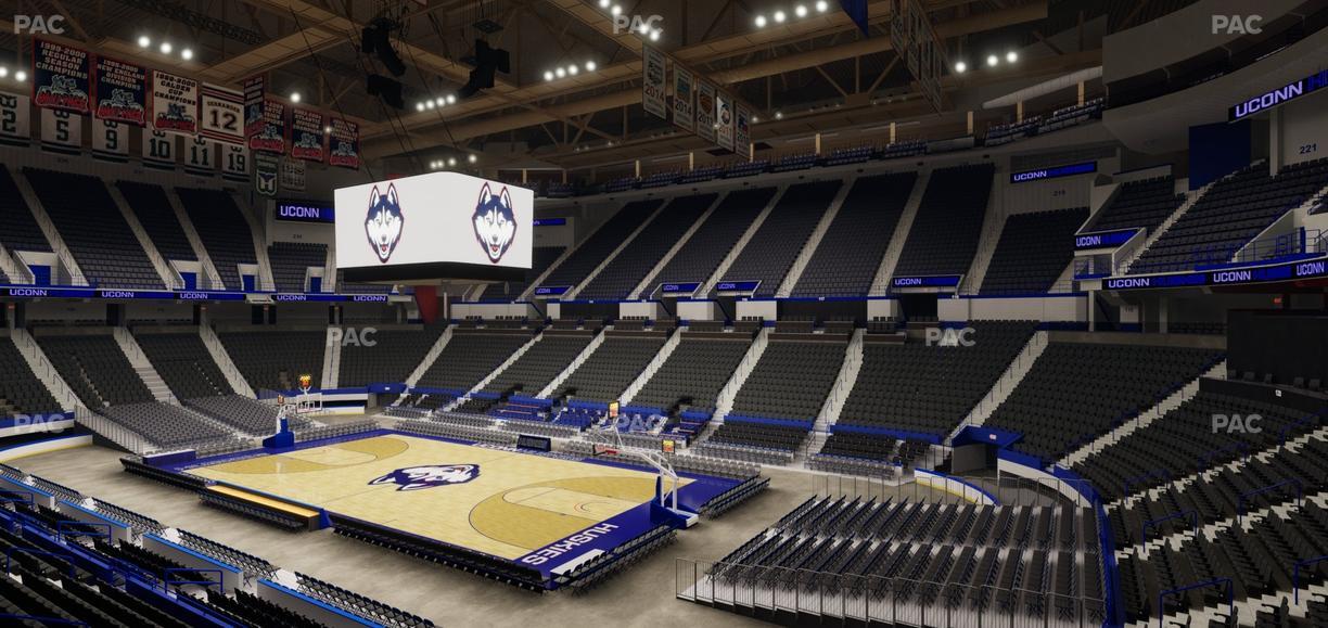 PeoplesBank Arena - Section 124 Seat View