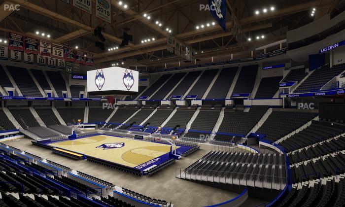 PeoplesBank Arena - Section 124 Seat View