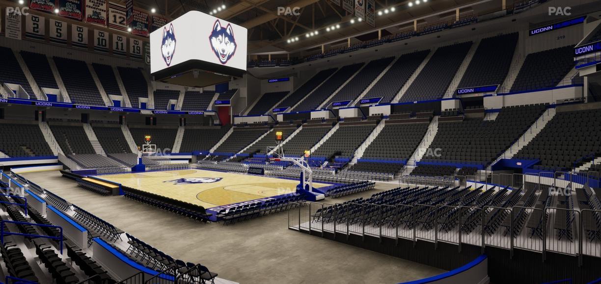 PeoplesBank Arena - Section 124 Seat View