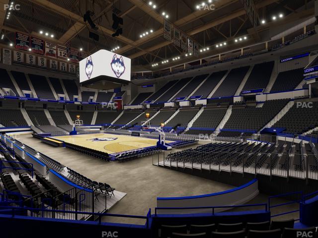 PeoplesBank Arena - Section 124 Seat View