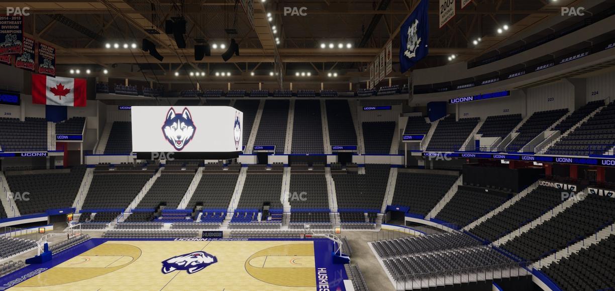 PeoplesBank Arena - Section 202 Seat View