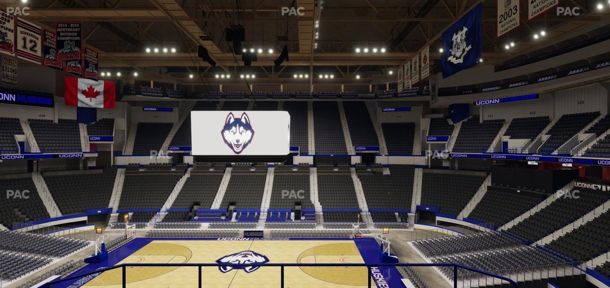 PeoplesBank Arena - Section 203 Seat View