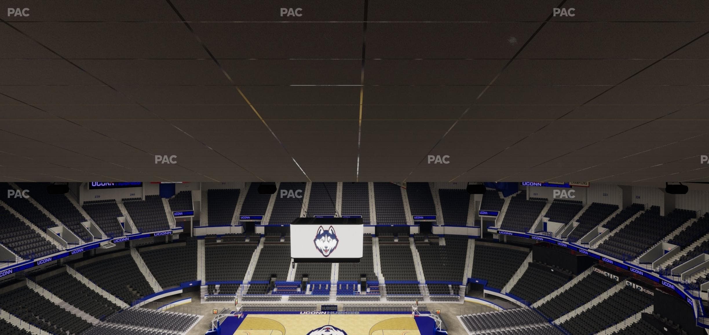 PeoplesBank Arena - Section 203 Seat View