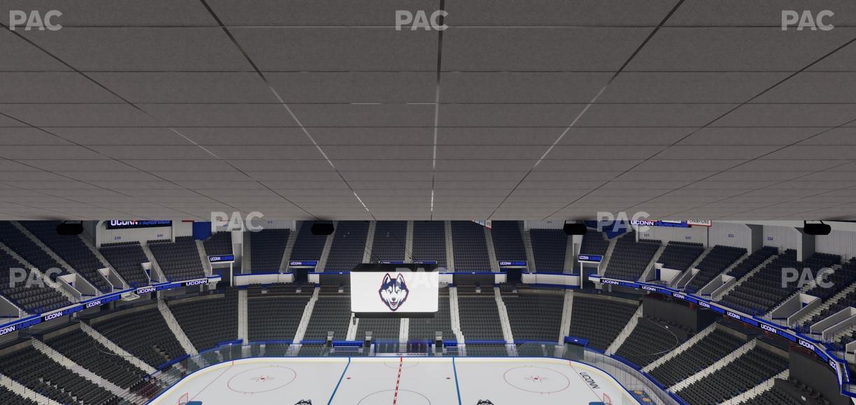 PeoplesBank Arena - Section 203 Seat View