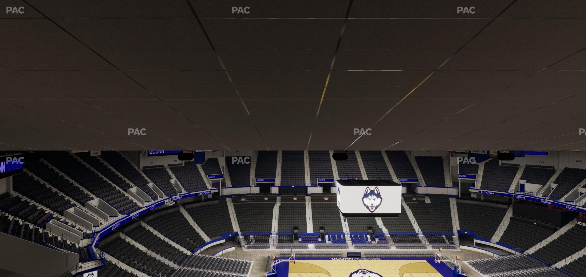 PeoplesBank Arena - Section 205 Seat View