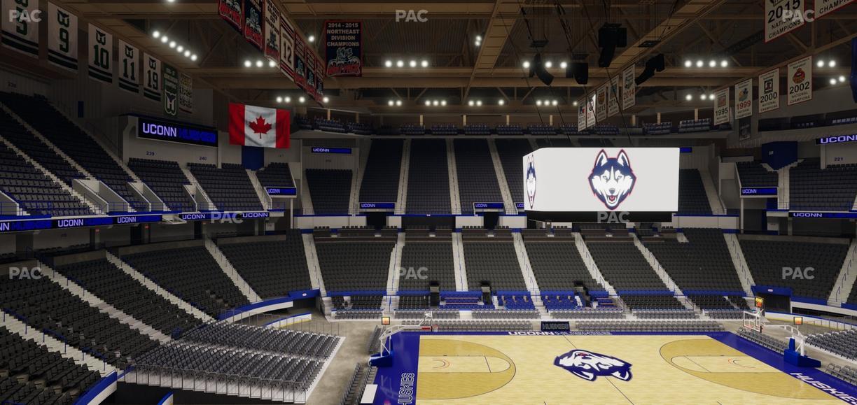 PeoplesBank Arena - Section 205 Seat View