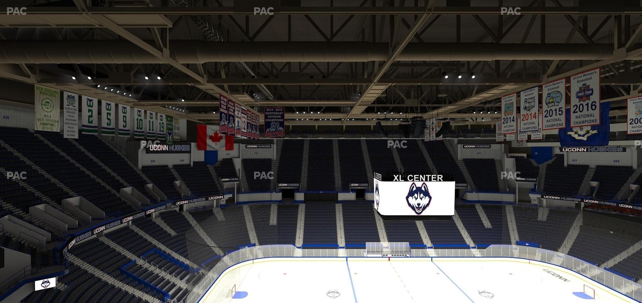 PeoplesBank Arena - Section 205 Seat View