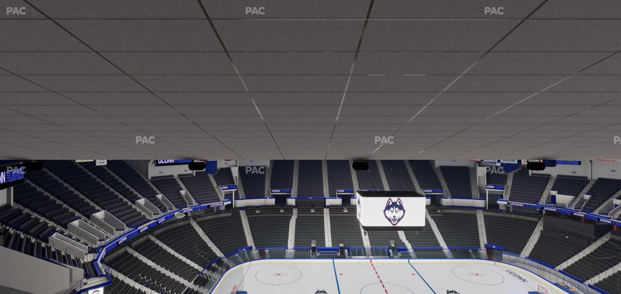 PeoplesBank Arena - Section 205 Seat View