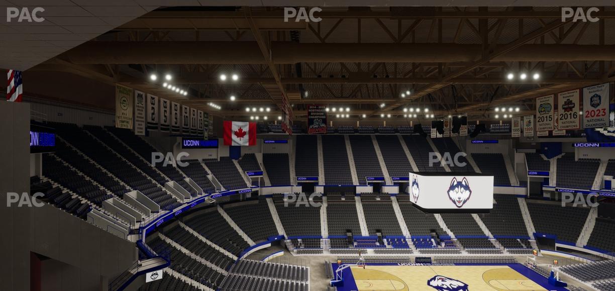 PeoplesBank Arena - Section 206 Seat View