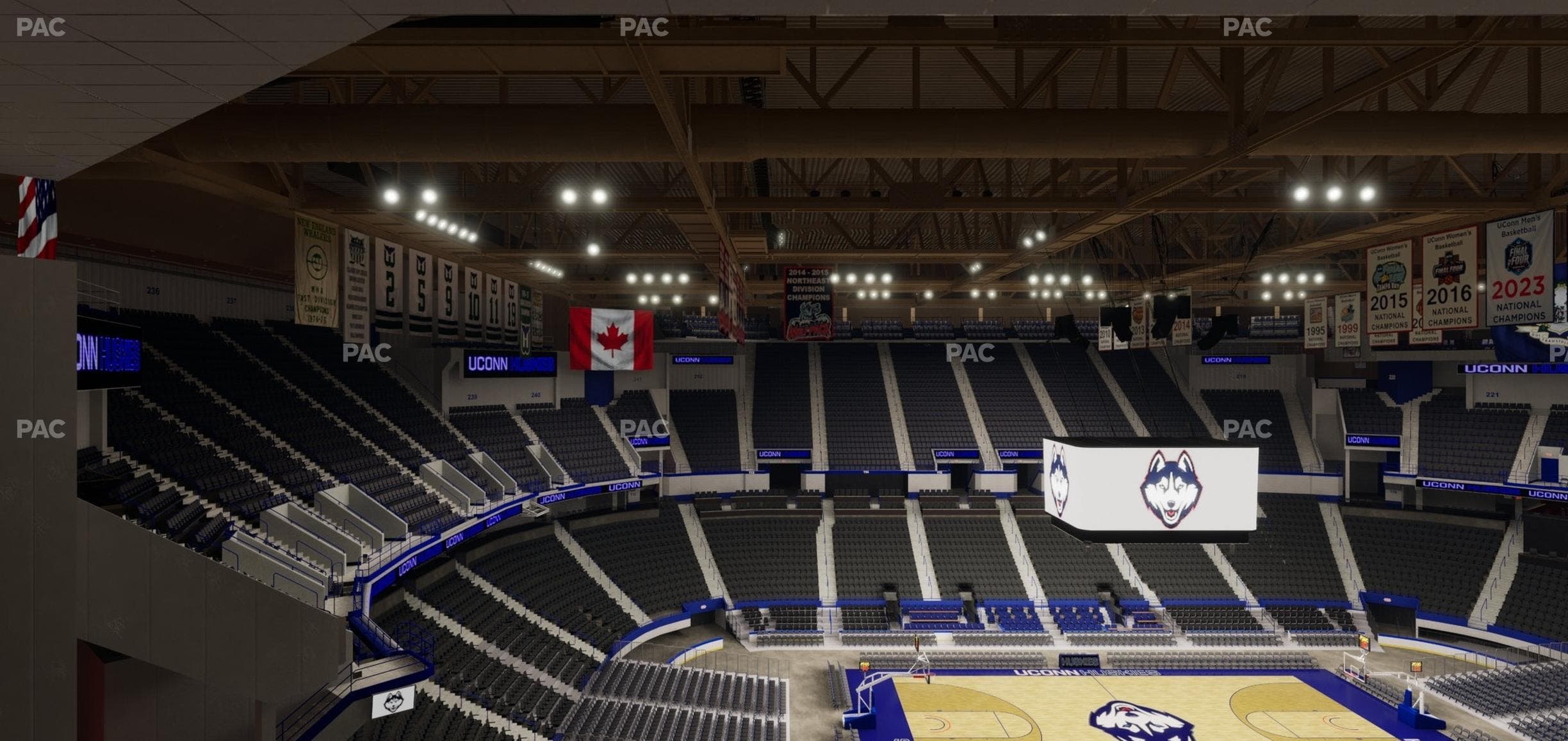 PeoplesBank Arena - Section 206 Seat View