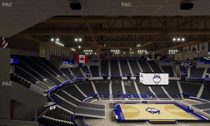 PeoplesBank Arena - Section 206 Seat View