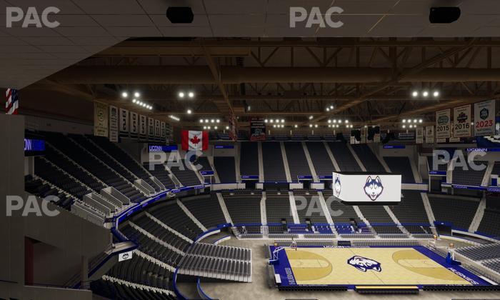 PeoplesBank Arena - Section 206 Seat View