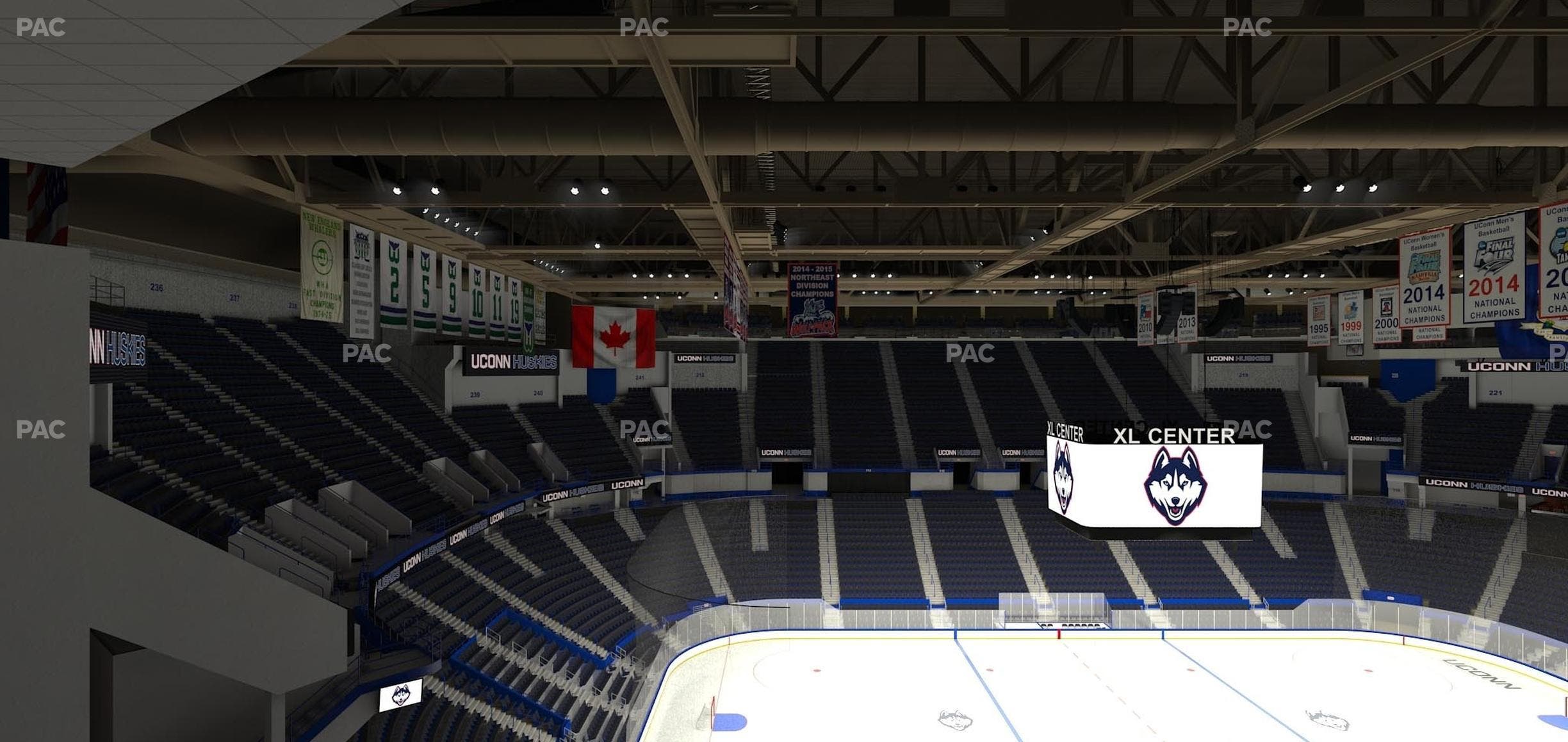 PeoplesBank Arena - Section 206 Seat View