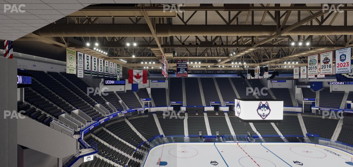 PeoplesBank Arena - Section 206 Seat View