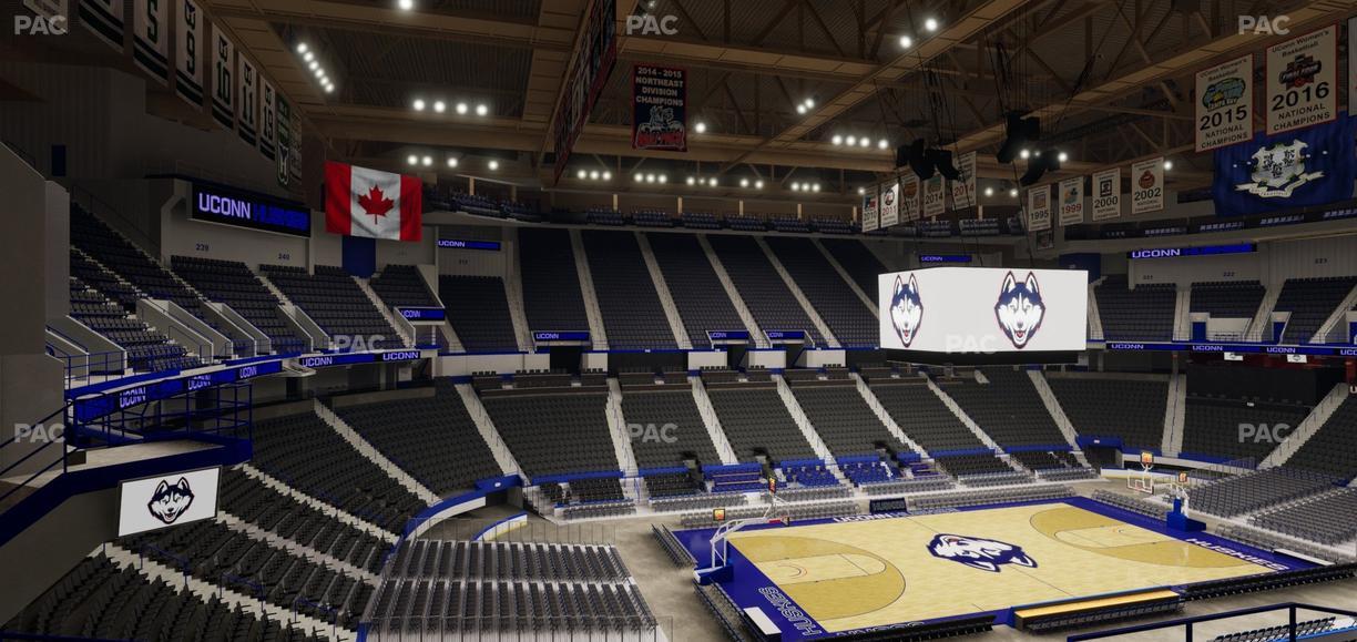 PeoplesBank Arena - Section 207 Seat View