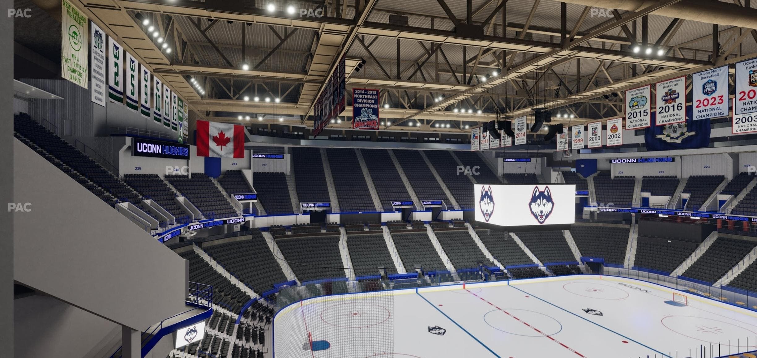 PeoplesBank Arena - Section 207 Seat View