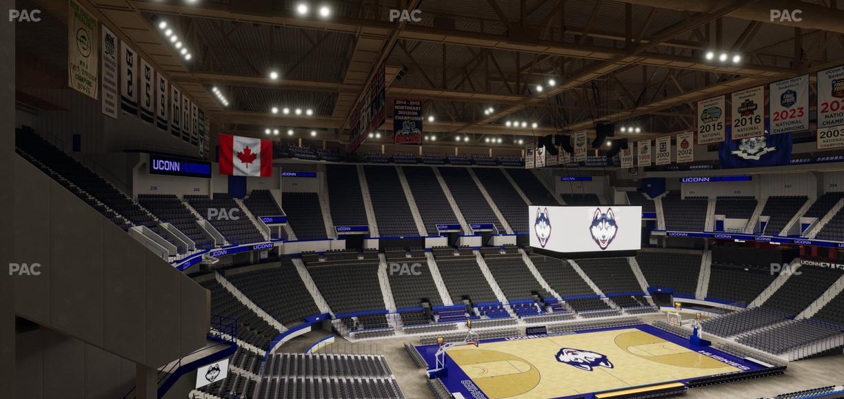 PeoplesBank Arena - Section 207 Seat View