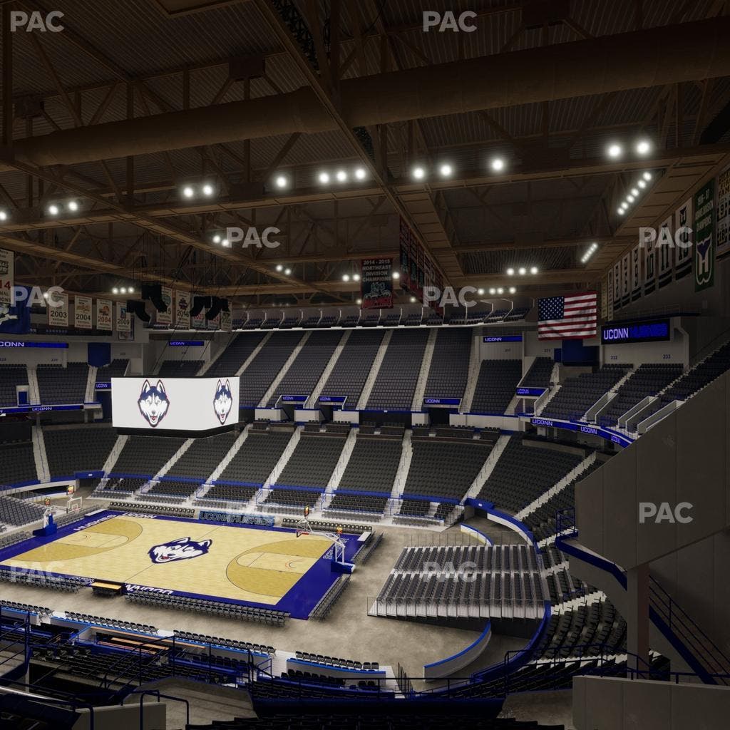 PeoplesBank Arena - Section 212 Seat View