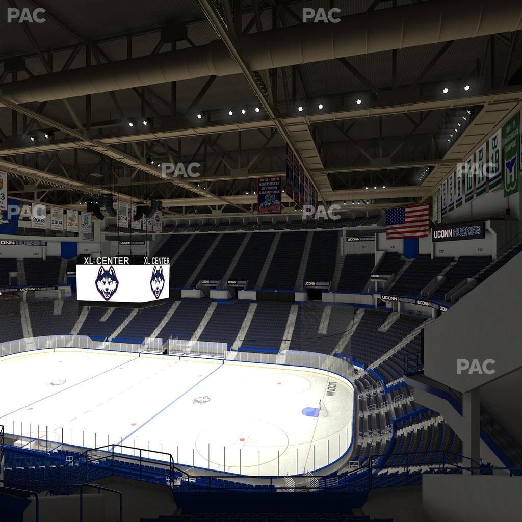PeoplesBank Arena - Section 212 Seat View