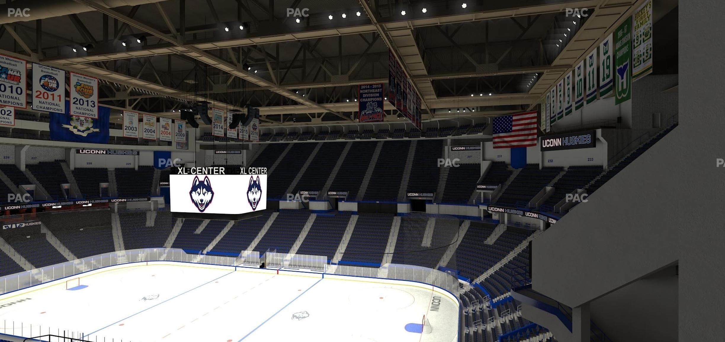 PeoplesBank Arena - Section 212 Seat View