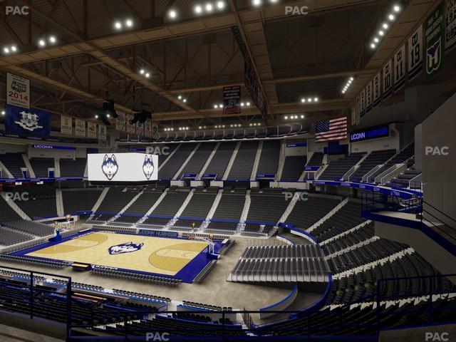 PeoplesBank Arena - Section 212 Seat View