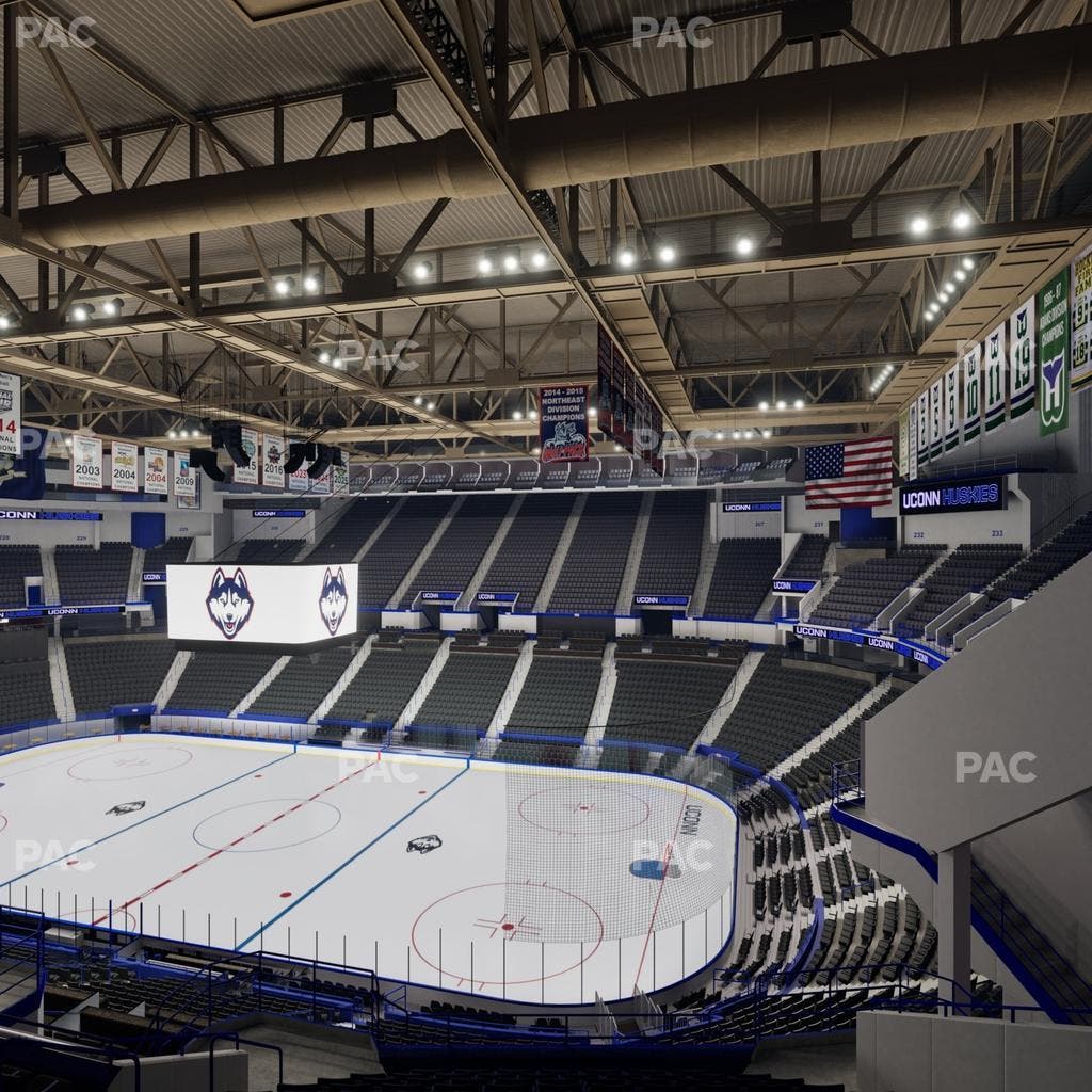 PeoplesBank Arena - Section 212 Seat View