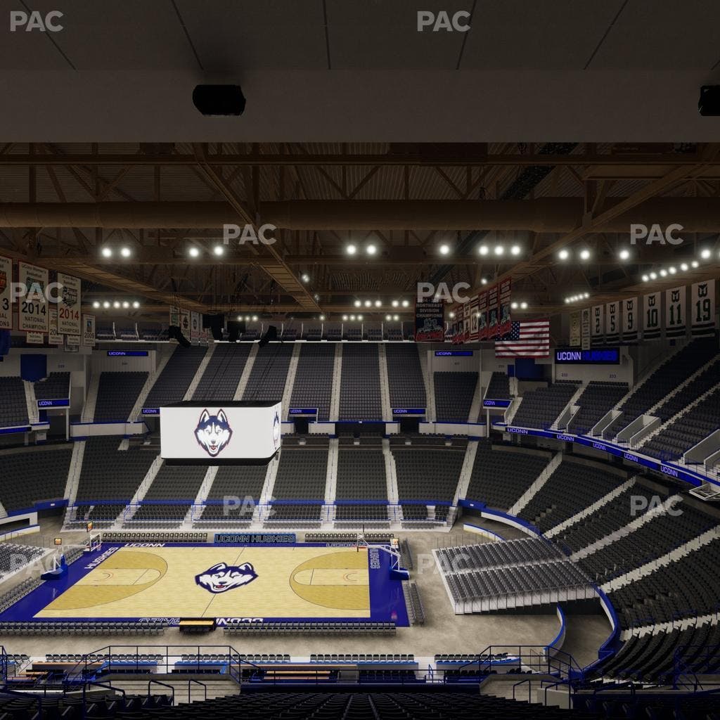 PeoplesBank Arena - Section 214 Seat View