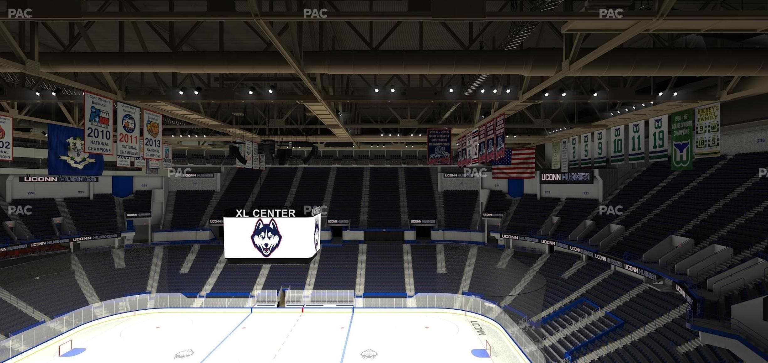PeoplesBank Arena - Section 214 Seat View