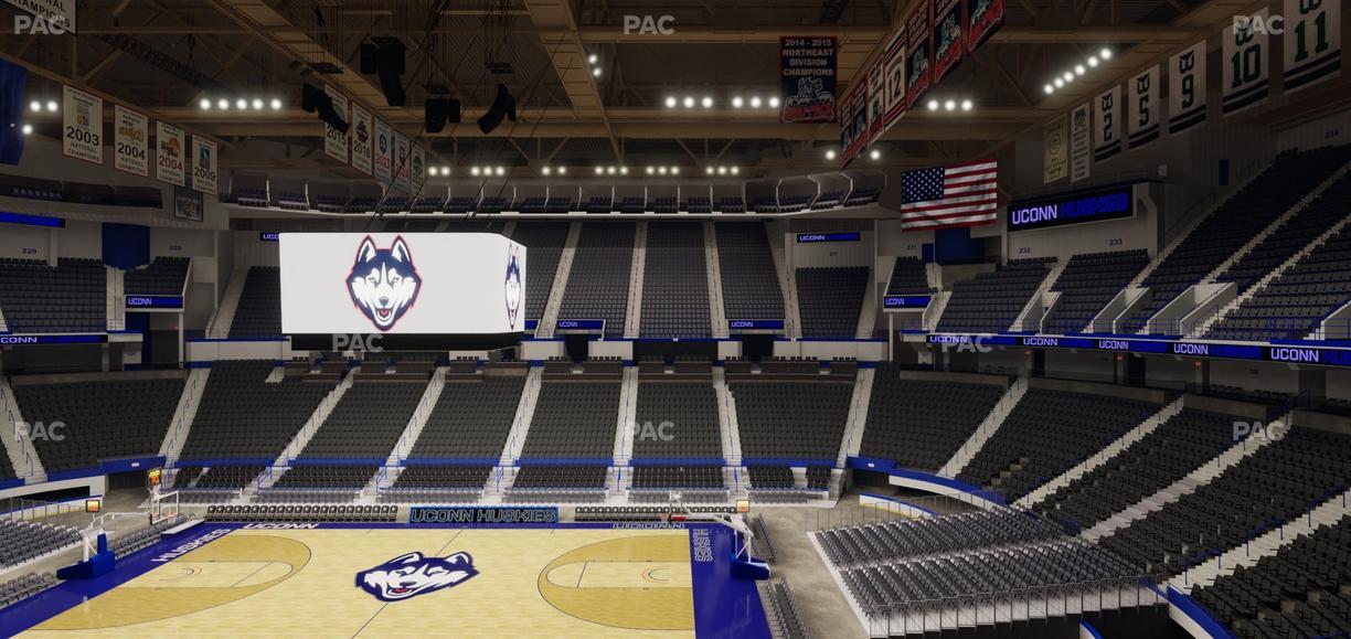 PeoplesBank Arena - Section 214 Seat View
