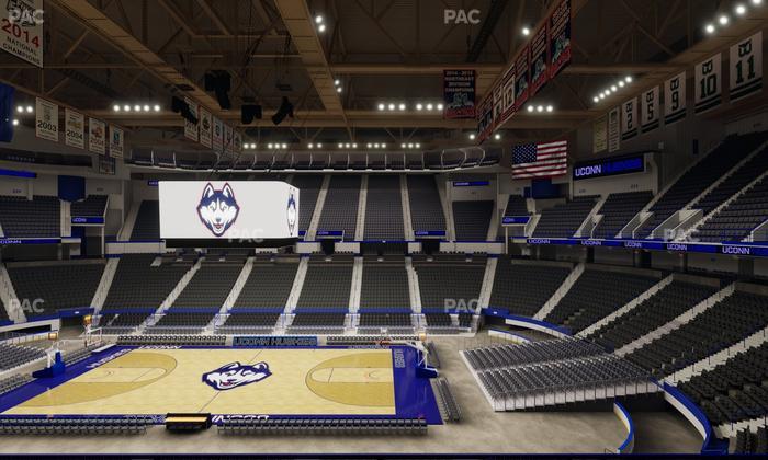 PeoplesBank Arena - Section 214 Seat View