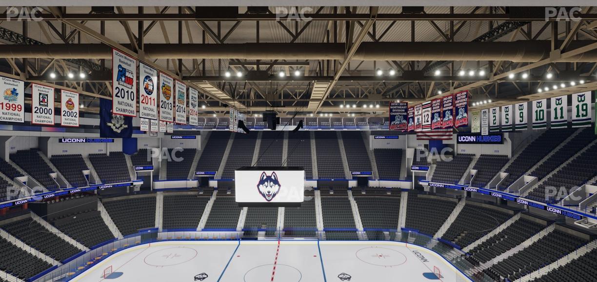 PeoplesBank Arena - Section 215 Seat View