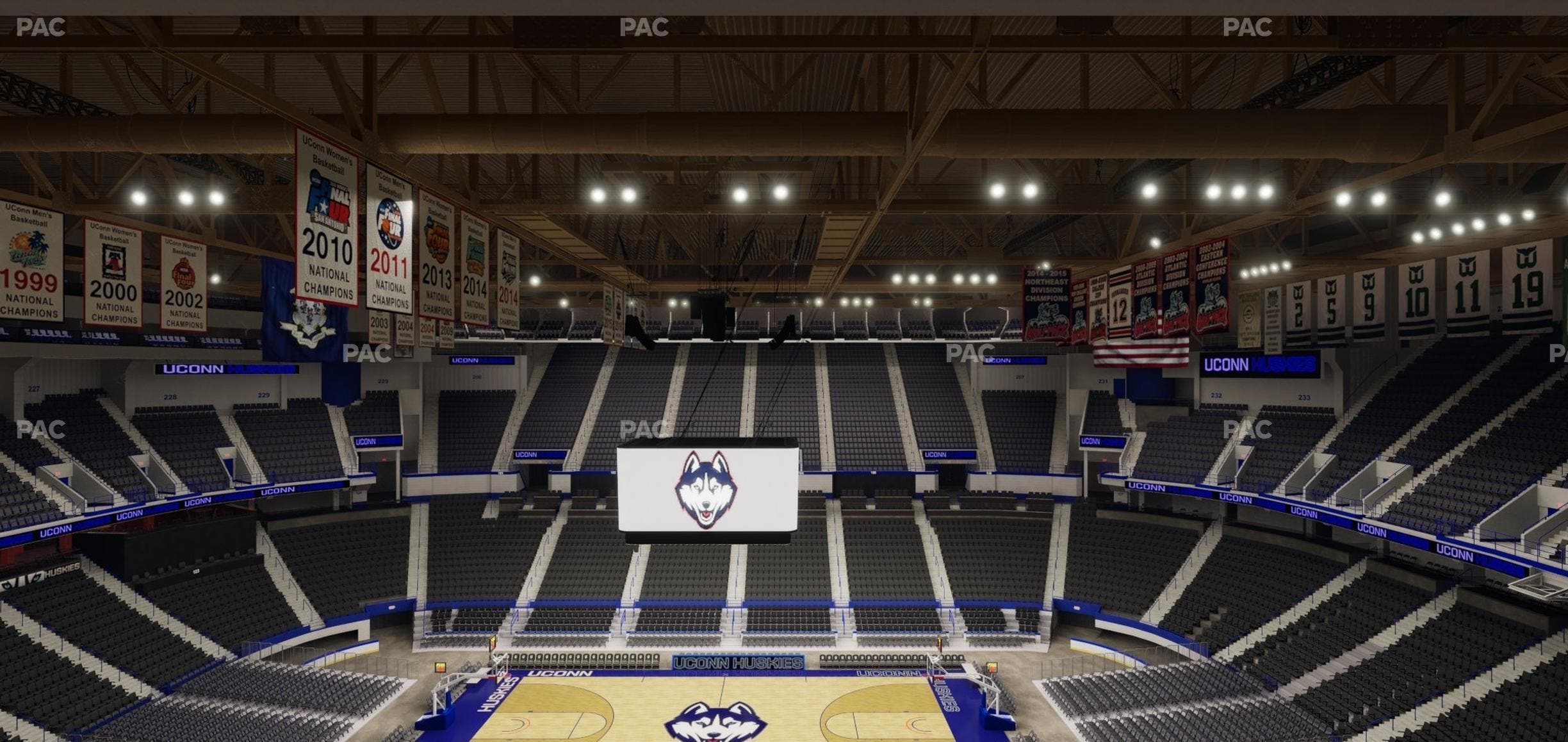 PeoplesBank Arena - Section 215 Seat View