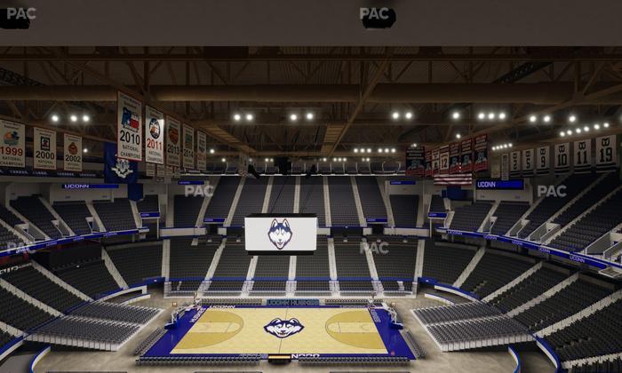 PeoplesBank Arena - Section 215 Seat View