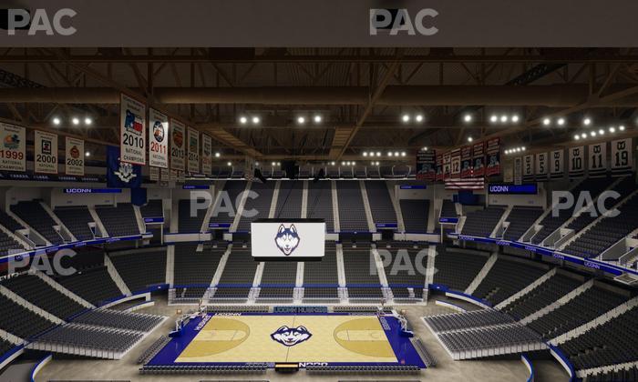 PeoplesBank Arena - Section 215 Seat View