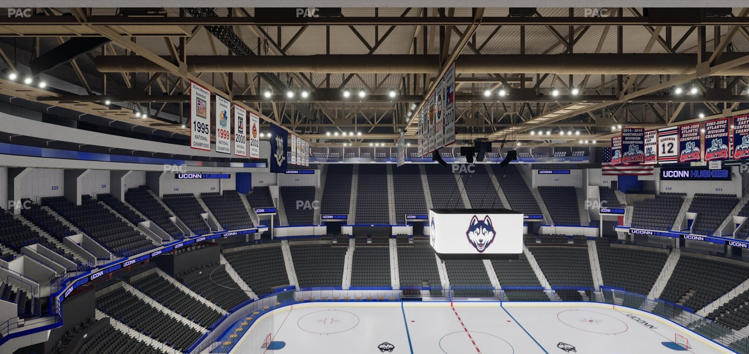 PeoplesBank Arena - Section 217 Seat View
