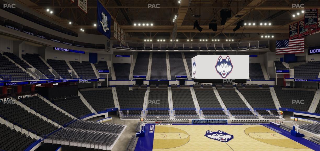 PeoplesBank Arena - Section 217 Seat View