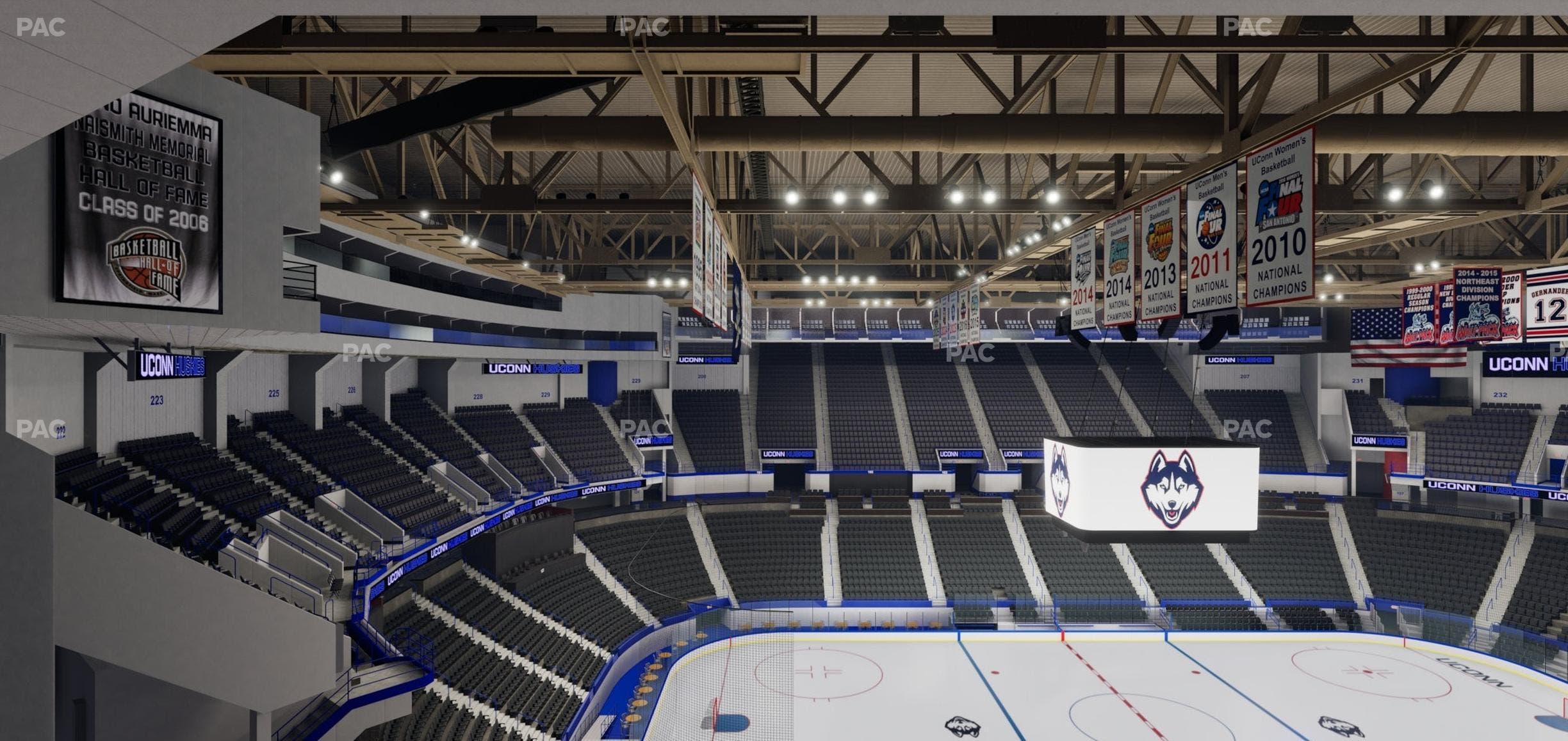 PeoplesBank Arena - Section 218 Seat View
