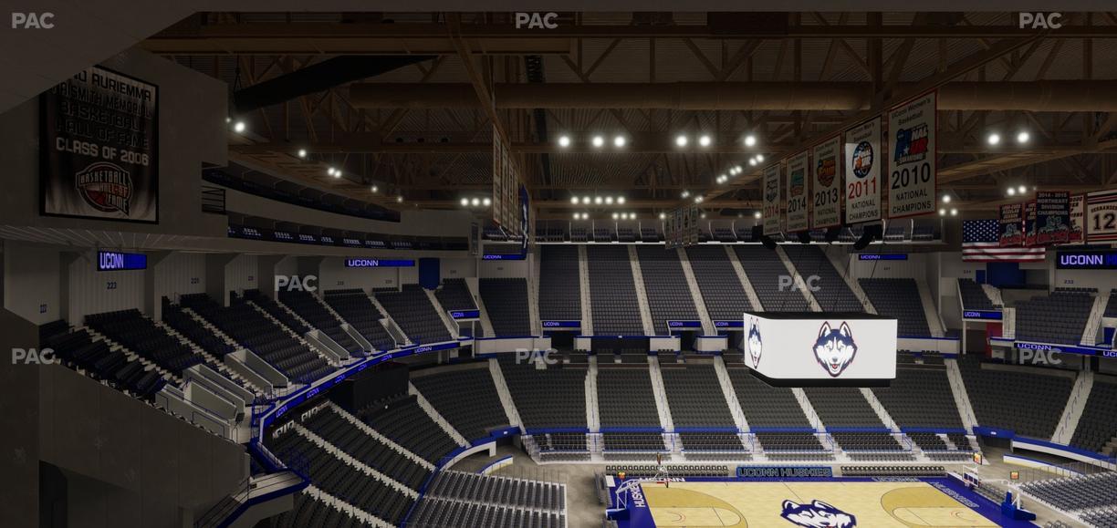 PeoplesBank Arena - Section 218 Seat View