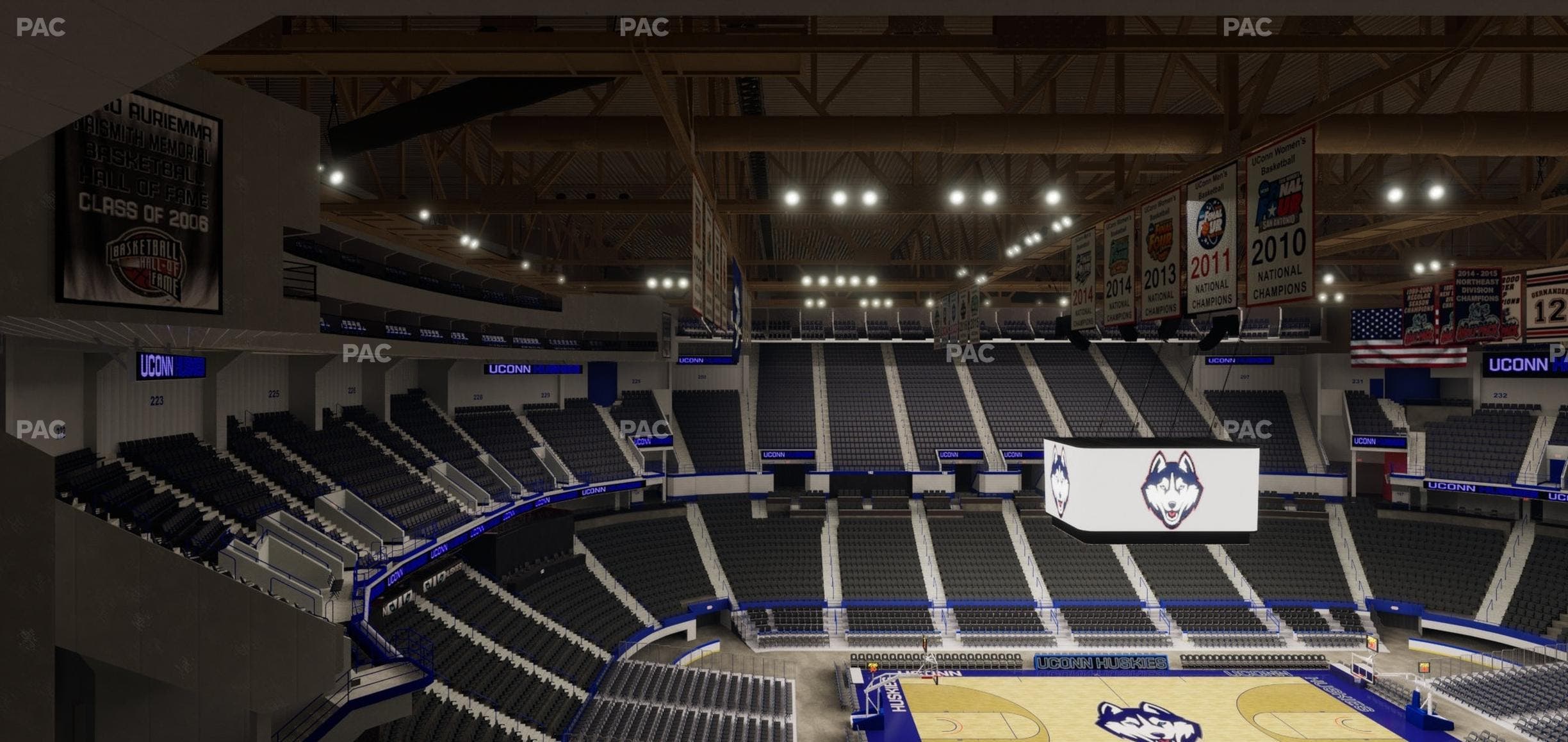 PeoplesBank Arena - Section 218 Seat View