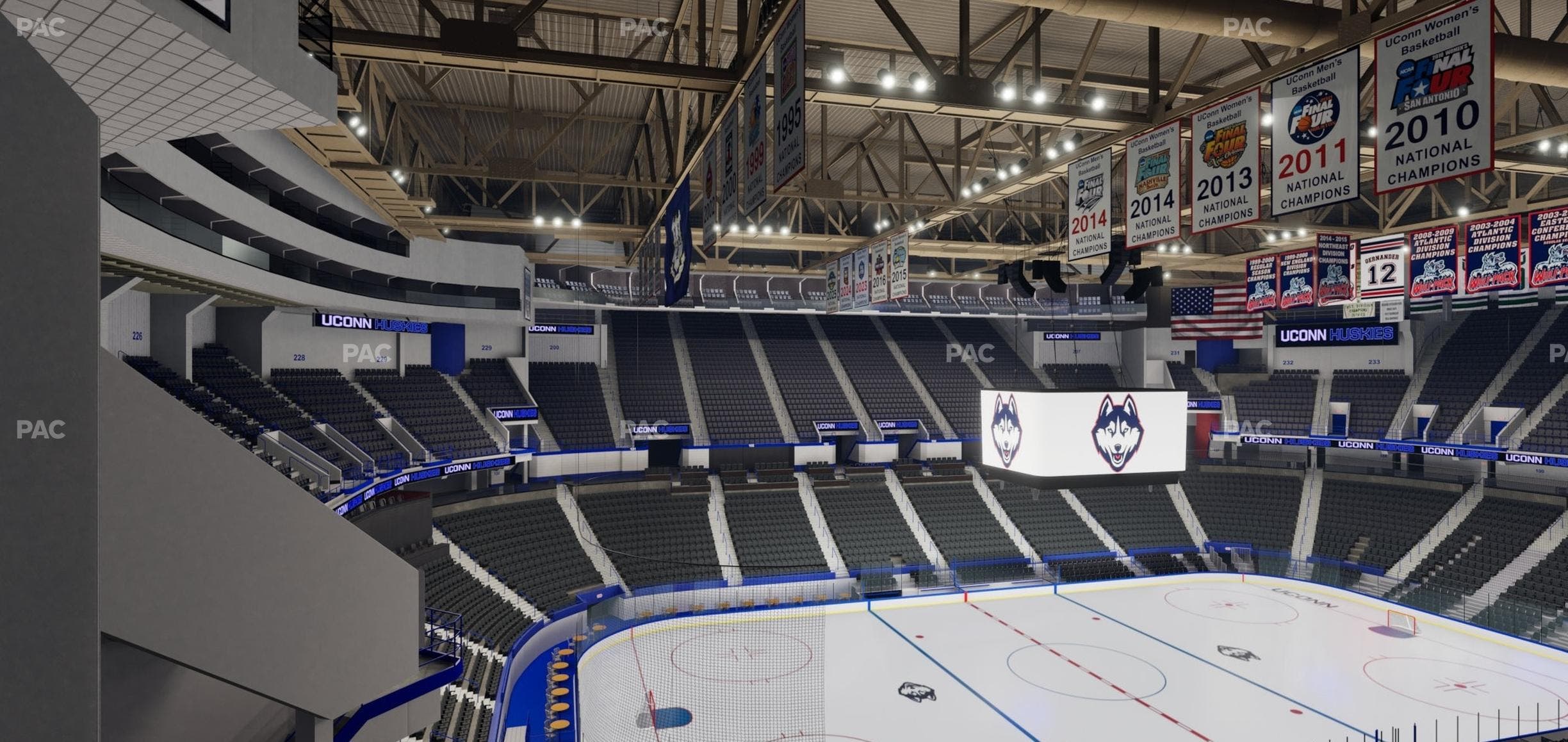 PeoplesBank Arena - Section 219 Seat View