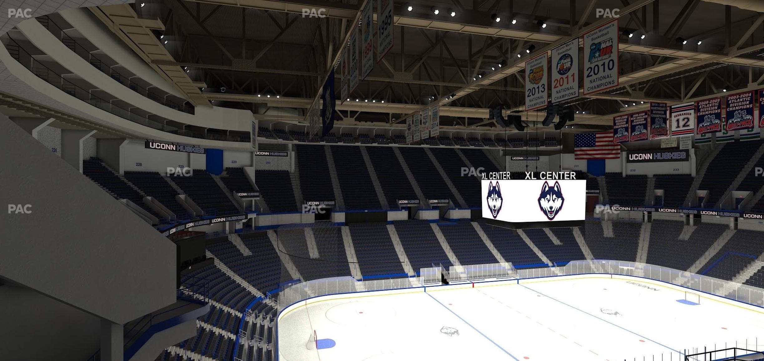 PeoplesBank Arena - Section 219 Seat View