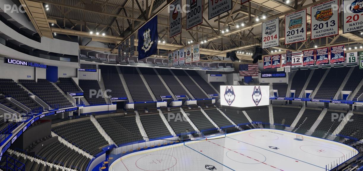 PeoplesBank Arena - Section 220 Seat View