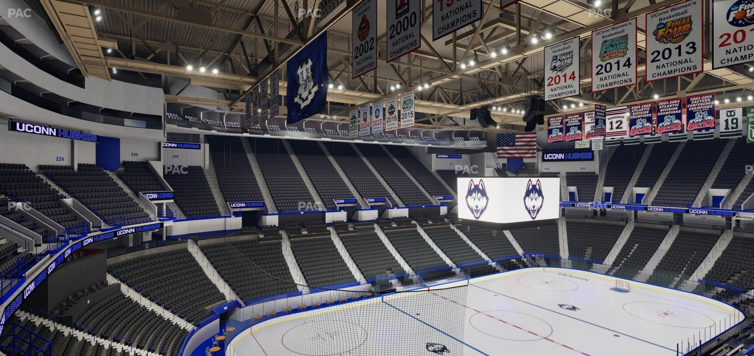 PeoplesBank Arena - Section 220 Seat View