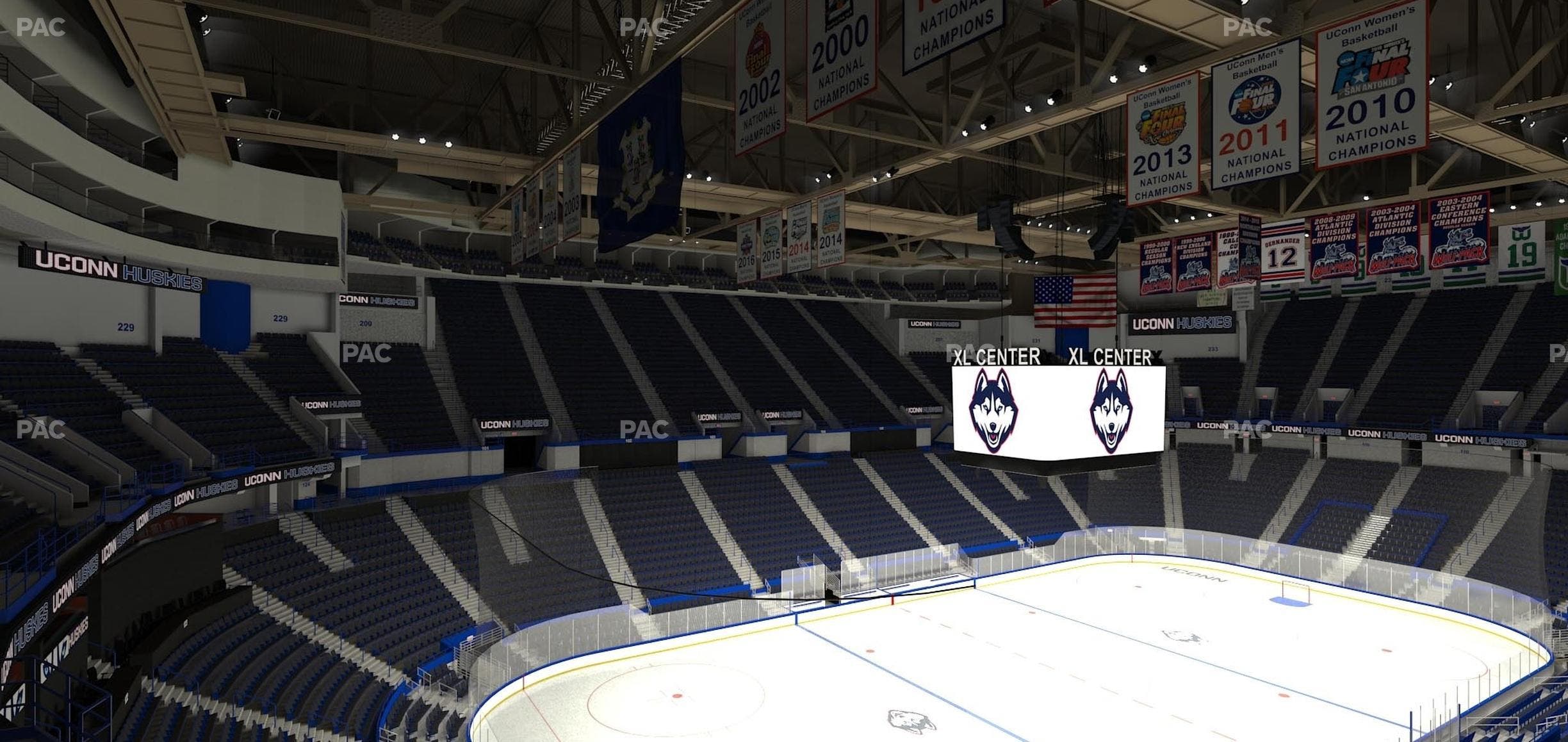 PeoplesBank Arena - Section 220 Seat View