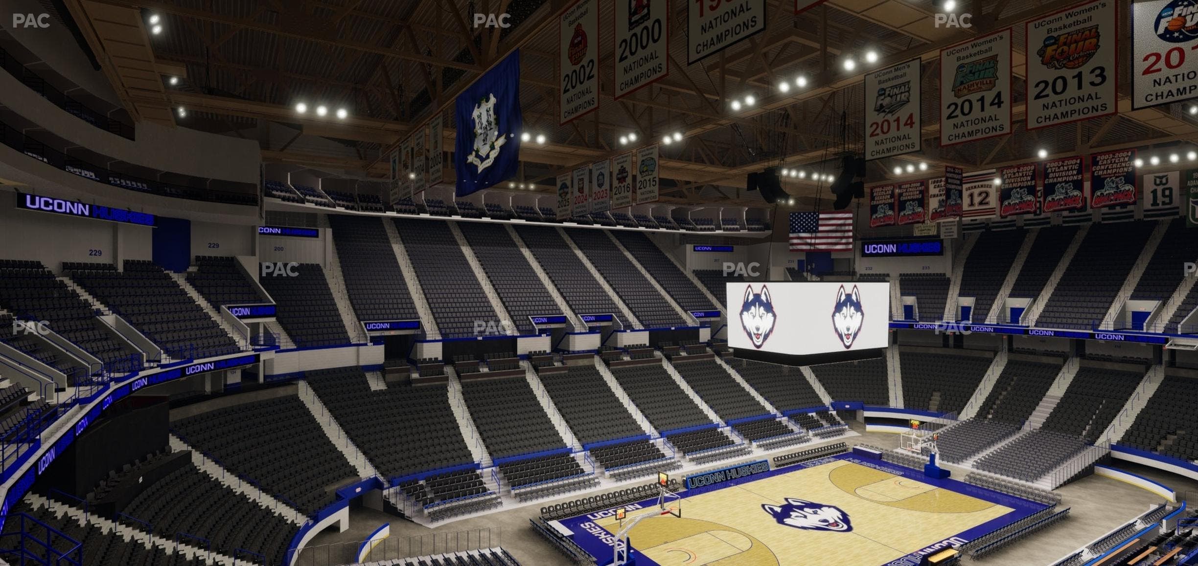 PeoplesBank Arena - Section 220 Seat View